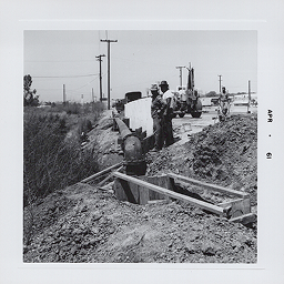 Historical timeline showcasing 100 years of California Water Service 1961