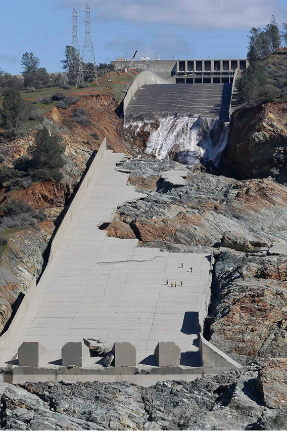 Historical timeline showcasing 100 years of California Water Service 2017