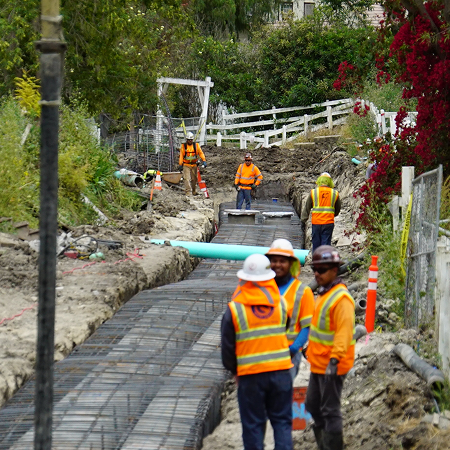 Historical timeline showcasing 100 years of California Water Service 2020