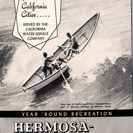Historical timeline showcasing 100 years of California Water Service 1960