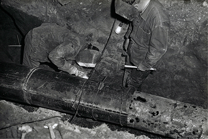 Historical timeline showcasing 100 years of California Water Service 1931