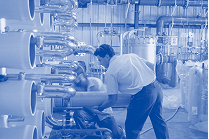 Historical timeline showcasing 100 years of California Water Service 1968