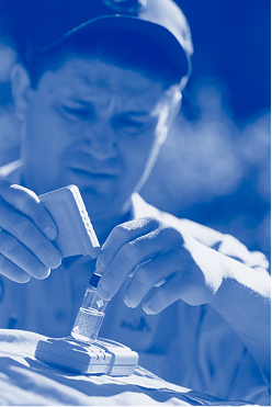 Historical timeline showcasing 100 years of California Water Service 1984