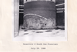 Historical timeline showcasing 100 years of California Water Service 1968