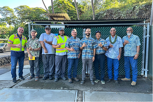 Historical timeline showcasing 100 years of California Water Service 2003