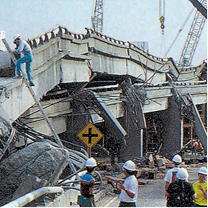 Historical timeline showcasing 100 years of California Water Service 1989