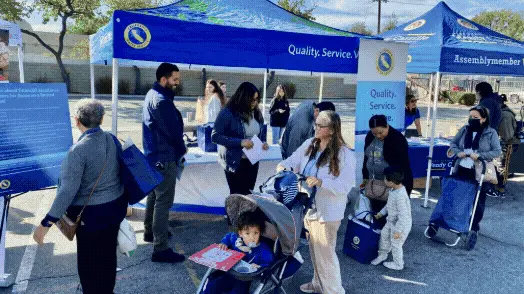Modern-day community fairs, where customers could sign up for our Customer Assistance Program, the low-income discount program - 2006
