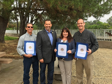 Cal Water Employees Recognized by State Agency for Hatchery Assistance During Oroville Spillway Crisis - 2017