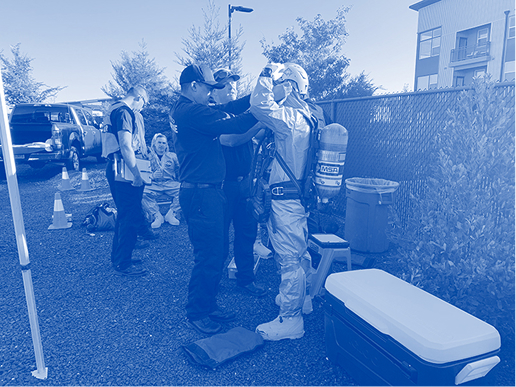 Bioterrorism exercise in Chico - 2017