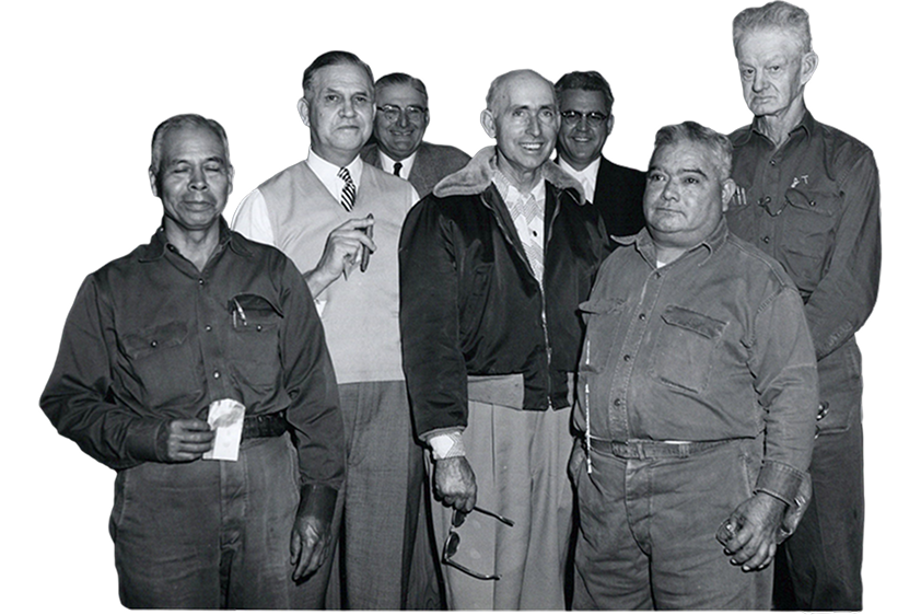 Cal Water employees from the 1950s - 1950