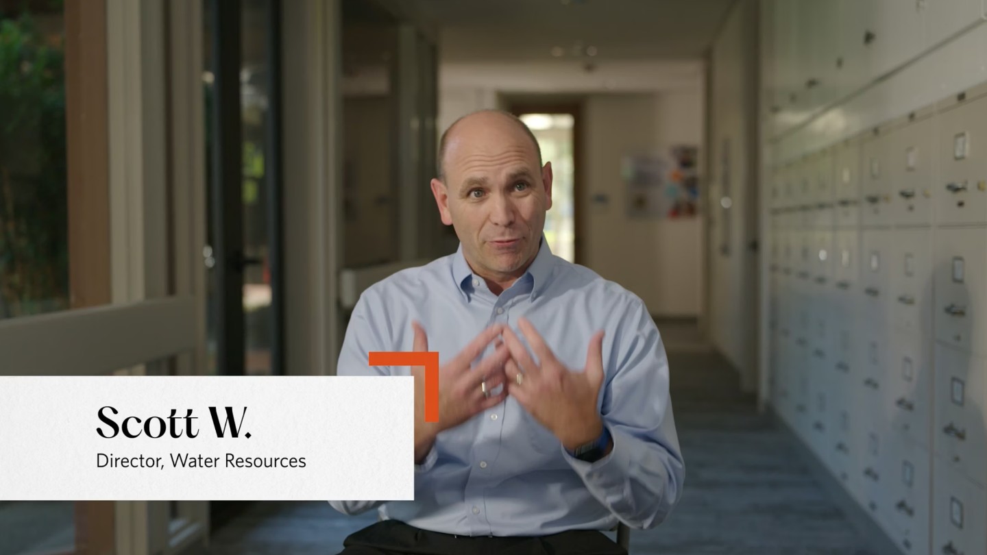 Historical timeline showcasing 100 years of California Water Service 1936