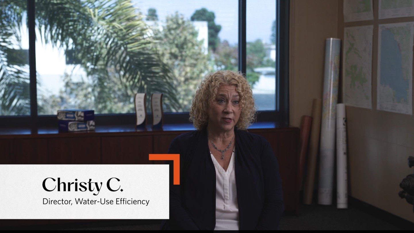 Historical timeline showcasing 100 years of California Water Service 1977