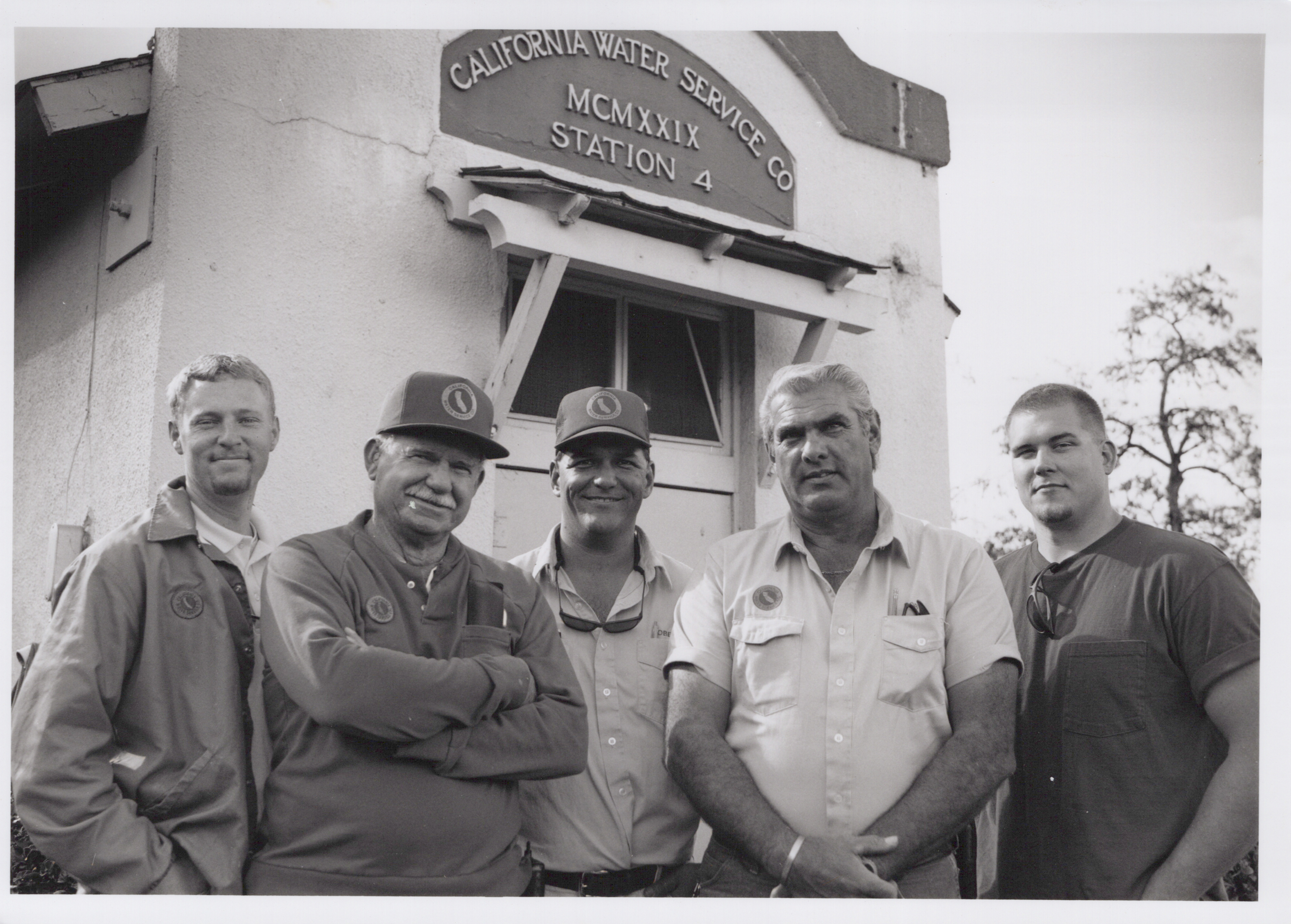 Historical timeline showcasing 100 years of California Water Service 1990