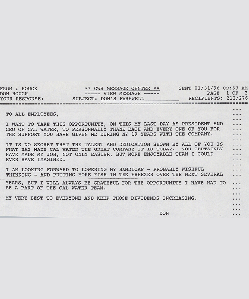 Historical archival document