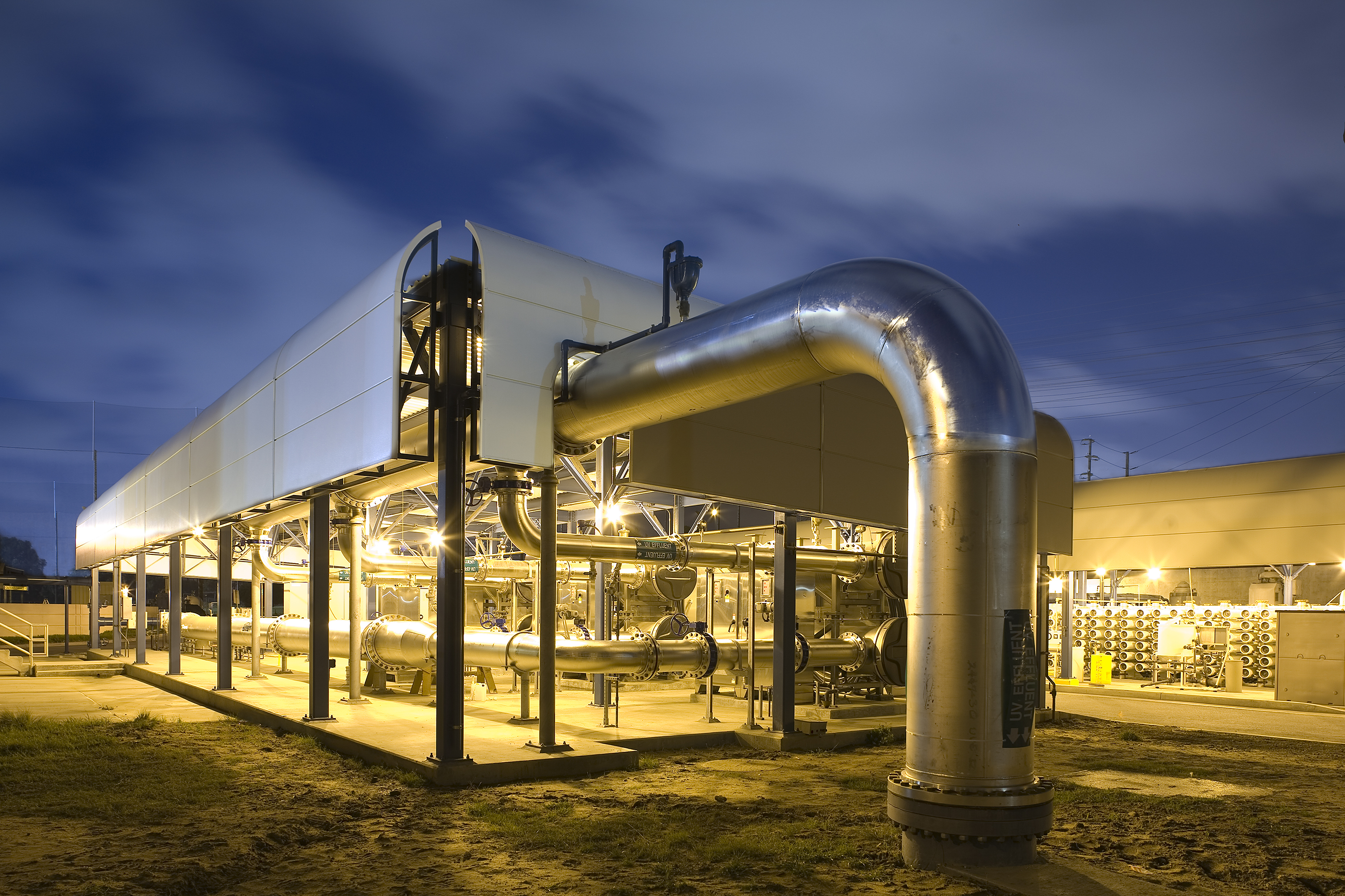 Historical timeline showcasing 100 years of California Water Service 2009