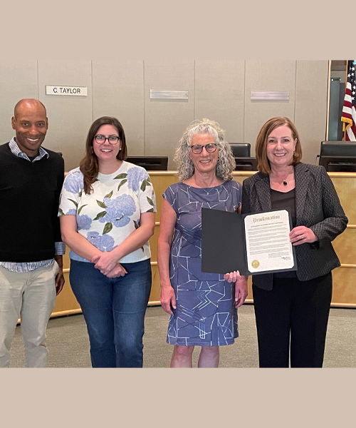 A Community Partnership Recognized In Menlo Park