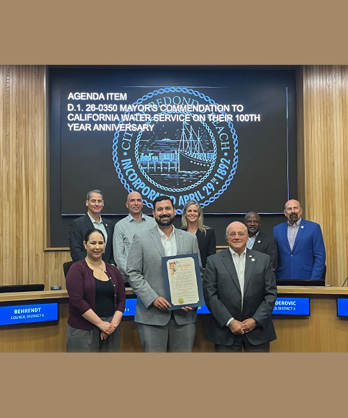 La ciudad de Redondo Beach celebra el legado de Cal Water
